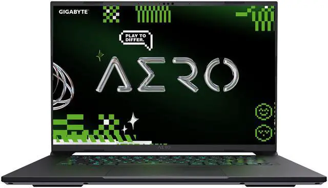 GIGABYTE AERO X16; Copilot  PC   165Hz 2560x1600 WQXGA   NVIDIA GeForce RTX 5070   AMD Ryzen AI 7 350   1TB SSD with 16GB DDR5 RAM   Windows 11 Home   Lunar White  GIGABYTE AERO X16 1WH93USC94DH