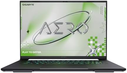 GIGABYTE AERO X16; Copilot  PC   165Hz 2560x1600 WQXGA   NVIDIA GeForce RTX 5070   AMD Ryzen AI 9 HX 370 1TB SSD with 32GB DDR5 RAM   Windows 11 Home   Space Gray AERO X16 2WHA3USC64AH