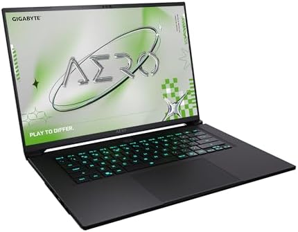 GIGABYTE AERO X16; Copilot  PC   165Hz 2560x1600 WQXGA   NVIDIA GeForce RTX 5070   AMD Ryzen AI 9 HX 370 1TB SSD with 32GB DDR5 RAM   Windows 11 Home   Space Gray AERO X16 2WHA3USC64AH