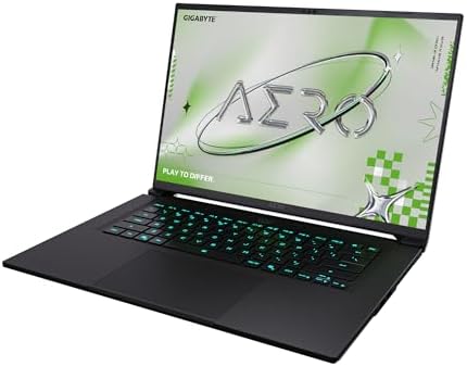 GIGABYTE AERO X16; Copilot  PC   165Hz 2560x1600 WQXGA   NVIDIA GeForce RTX 5070   AMD Ryzen AI 9 HX 370 1TB SSD with 32GB DDR5 RAM   Windows 11 Home   Space Gray AERO X16 2WHA3USC64AH