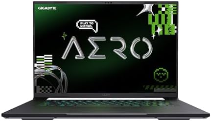 GIGABYTE AERO X16; Copilot+ PC - 165Hz 2560x1600 WQXGA - NVIDIA GeForce RTX 5070 - AMD Ryzen AI 9 HX 370-1TB SSD con 32 GB DDR5 RAM - Windows 11 Home - Gris espacial (GIGABYTE AERO X16 2WHA3USC64AH)