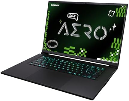 GIGABYTE AERO X16; Copilot+ PC - 165Hz 2560x1600 WQXGA - NVIDIA GeForce RTX 5070 - AMD Ryzen AI 9 HX 370-1TB SSD con 32 GB DDR5 RAM - Windows 11 Home - Gris espacial (GIGABYTE AERO X16 2WHA3USC64AH)