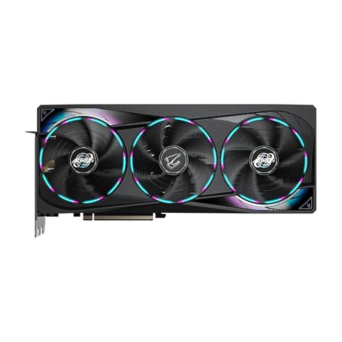 GIGABYTE AORUS GeForce RTX 5070 Master 12G Graphics Card  12GB 192 bit GDDR7  PCIe 5 0  WINDFORCE Cooling System  GV N5070AORUS M 12GD Video Card