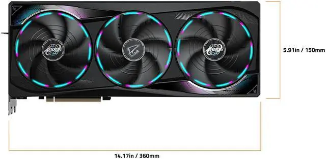 GIGABYTE AORUS GeForce RTX 5090 32GB GDDR7 PCI Express 5 0 ATX Graphics Card GV N5090AORUS M 32GD