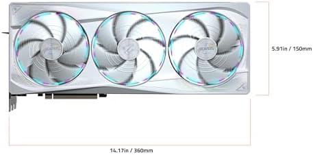 GIGABYTE AORUS GeForce RTX 5090 Master ICE 32G Graphics Card  WINDFORCE Cooling System  32GB 512 bit GDDR7  GV N5090AORUSM ICE 32GD Video Card