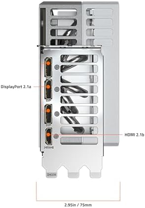 GIGABYTE AORUS GeForce RTX 5090 Master ICE 32G Graphics Card  WINDFORCE Cooling System  32GB 512 bit GDDR7  GV N5090AORUSM ICE 32GD Video Card