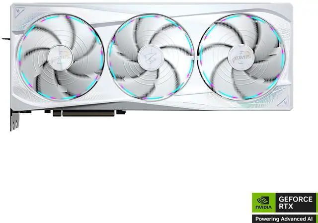 GIGABYTE AORUS GeForce RTX 5090 32GB GDDR7 PCI Express 5 0 x16 ATX Graphics Card GV N5090AORUSST ICE 32GD