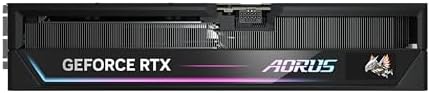 GIGABYTE AORUS GeForce RTX 5090 Master 32G Graphics Card  by NVIDIA  WINDFORCE Cooling System  DisplayPort & HDMI   Video Output Interface  32GB 512 bit GDDR7  GV N5090AORUS M 32GD Video Cardo