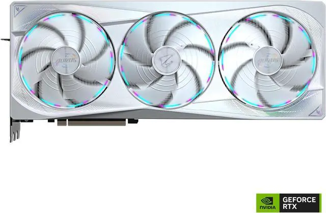 GIGABYTE AORUS GeForce RTX 5080 16GB GDDR7 PCI Express 5 0 ATX Graphics Card GV N5080AORUSM ICE 16G
