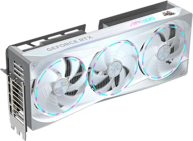 GIGABYTE AORUS GeForce RTX 5080 16GB GDDR7 PCI Express 5 0 ATX Graphics Card GV N5080AORUSM ICE 16G