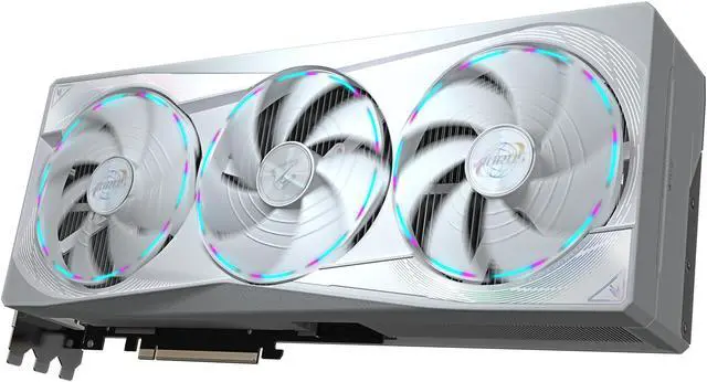 GIGABYTE AORUS GeForce RTX 5080 16GB GDDR7 PCI Express 5 0 ATX Graphics Card GV N5080AORUSM ICE 16G