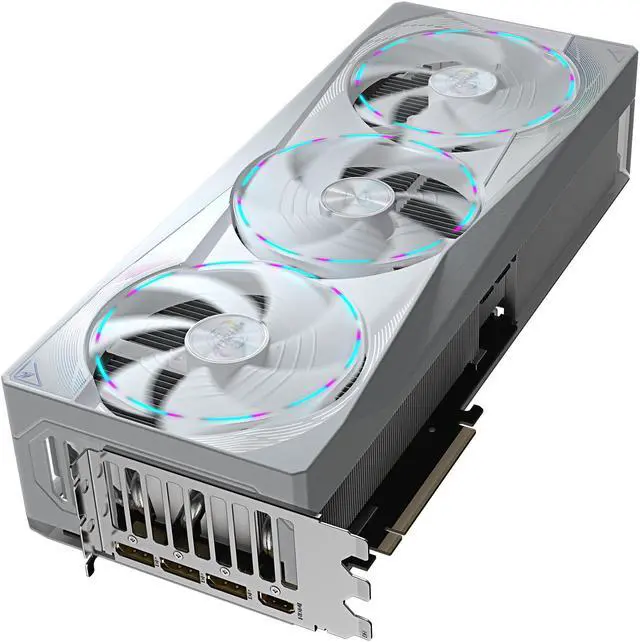GIGABYTE AORUS GeForce RTX 5080 16GB GDDR7 PCI Express 5 0 ATX Graphics Card GV N5080AORUSM ICE 16G