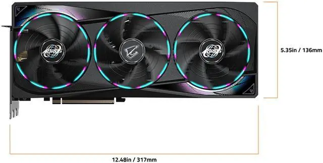 GIGABYTE AORUS GeForce RTX 5070 12GB GDDR7 PCI Express 5 0 ATX Graphics Card GV N5070AORUS M 12GD