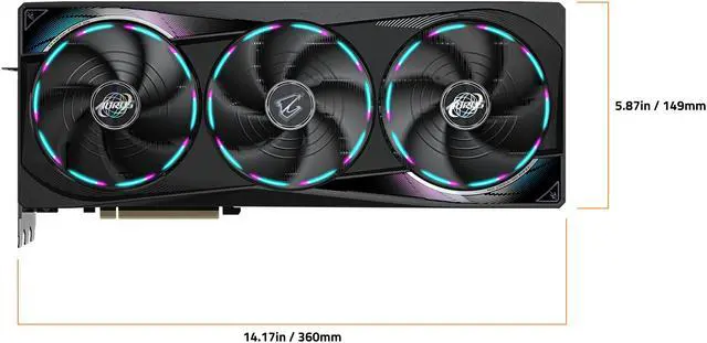 GIGABYTE AORUS GeForce RTX 5070 Ti 16GB GDDR7 PCI Express 5 0 ATX Graphics Card GV N507TAORUS M 16GD