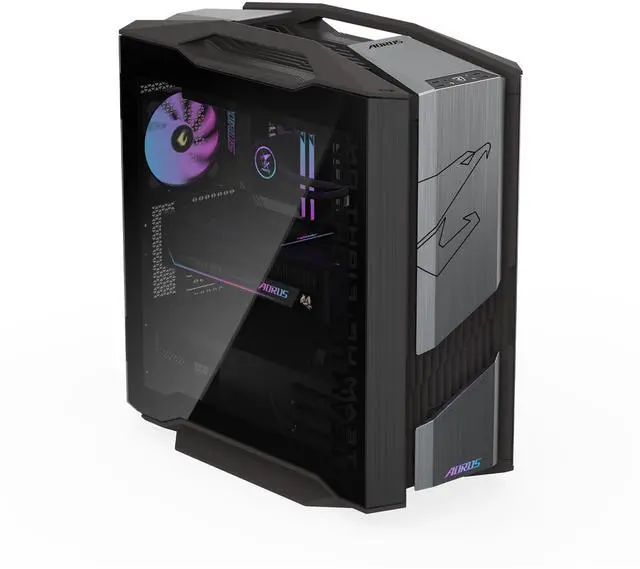 GIGABYTE AORUS SUPREME 5 Gaming Desktop PC  AMD Ryzen 7 9800X3D  AORUS RTX 5090  64GB DDR5 RAM  2TB Gen5 NVMe SSD  Windows 11 Home  Black