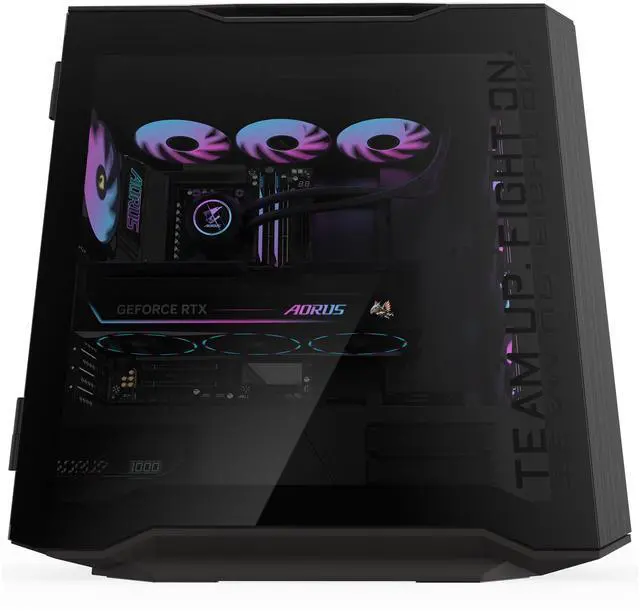 GIGABYTE AORUS SUPREME 5 Gaming Desktop PC  AMD Ryzen 7 9800X3D  AORUS RTX 5090  64GB DDR5 RAM  2TB Gen5 NVMe SSD  Windows 11 Home  Black