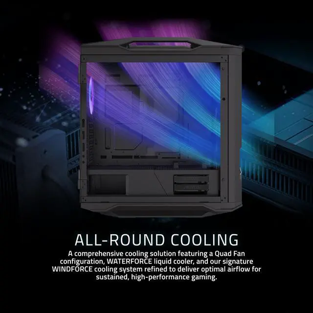 GIGABYTE AORUS SUPREME 5 Gaming Desktop PC  AMD Ryzen 7 9800X3D  AORUS RTX 5090  64GB DDR5 RAM  2TB Gen5 NVMe SSD  Windows 11 Home  Black