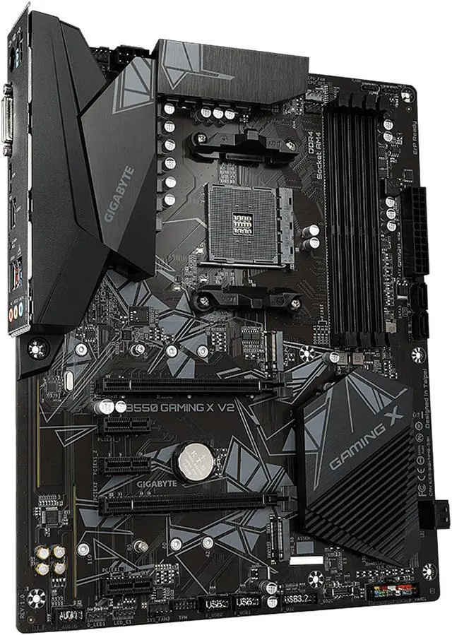 GIGABYTE B550 GAMING X V2 AM4 AMD B550 USB 3 0 ATX AMD Motherboard