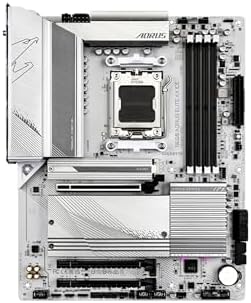 GIGABYTE B650M AORUS Elite AX  AM5/ LGA 1718/ AMD B650/ Micro ATX/ 5 Year Warranty/ DDR5/ 2  M 2/ PCIe 5 0/ USB 3 2 Gen2X2 Type C/Intel 2 5GbE LAN/Q Flash Plus/EZ Latch/Gaming Motherboard 