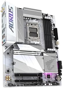 GIGABYTE B650M AORUS Elite AX  AM5/ LGA 1718/ AMD B650/ Micro ATX/ 5 Year Warranty/ DDR5/ 2  M 2/ PCIe 5 0/ USB 3 2 Gen2X2 Type C/Intel 2 5GbE LAN/Q Flash Plus/EZ Latch/Gaming Motherboard 