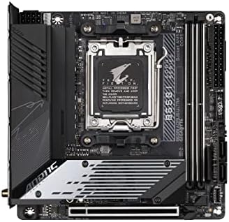 GIGABYTE B650M AORUS Elite AX  AM5/ LGA 1718/ AMD B650/ Micro ATX/ 5 Year Warranty/ DDR5/ 2  M 2/ PCIe 5 0/ USB 3 2 Gen2X2 Type C/Intel 2 5GbE LAN/Q Flash Plus/EZ Latch/Gaming Motherboard 