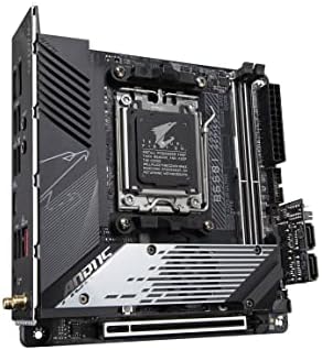 GIGABYTE B650M AORUS Elite AX  AM5/ LGA 1718/ AMD B650/ Micro ATX/ 5 Year Warranty/ DDR5/ 2  M 2/ PCIe 5 0/ USB 3 2 Gen2X2 Type C/Intel 2 5GbE LAN/Q Flash Plus/EZ Latch/Gaming Motherboard 
