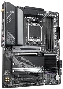 GIGABYTE B650M AORUS Elite AX  AM5/ LGA 1718/ AMD B650/ Micro ATX/ 5 Year Warranty/ DDR5/ 2  M 2/ PCIe 5 0/ USB 3 2 Gen2X2 Type C/Intel 2 5GbE LAN/Q Flash Plus/EZ Latch/Gaming Motherboard 