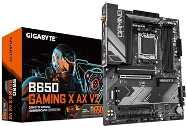 GIGABYTE B650M Gaming Plus WiFi AM5 LGA 1718 AMD B650 M ATX  DDR5  PCIe 4 0 M 2  PCIe 4 0  USB 3 2 Gen 1 Type C  Wi Fi 6E  2 5GbE LAN