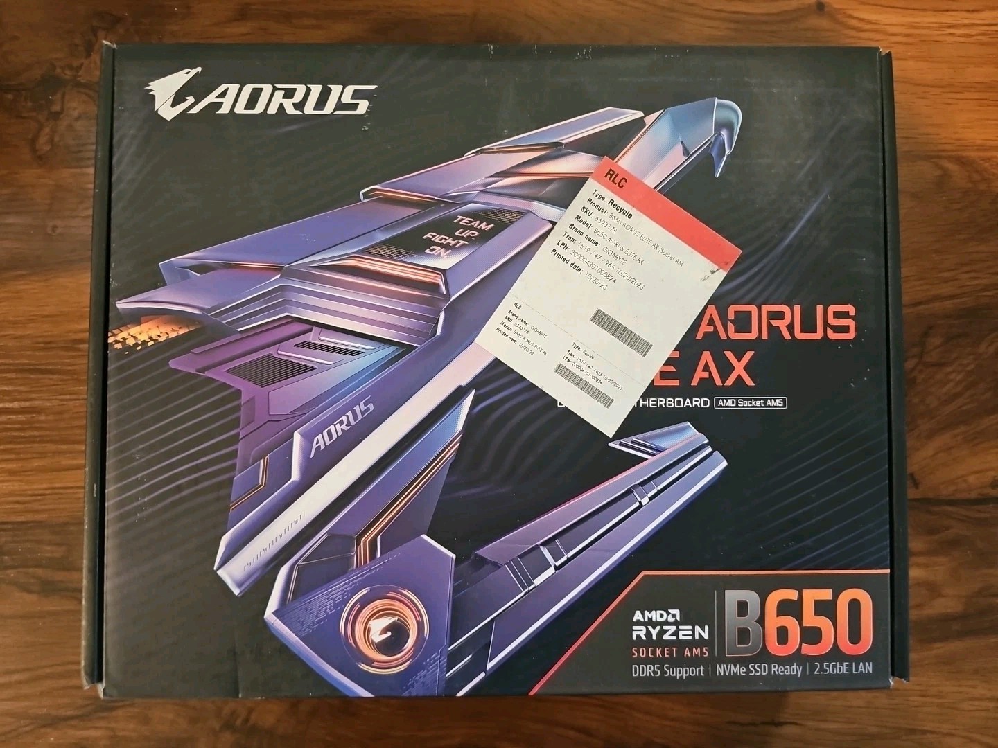 GIGABYTE B650 AORUS ELITE AX AM5 ATX AMD Motherboard