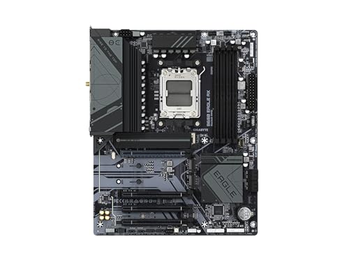 GIGABYTE B650 Eagle AX AM5 LGA 1718 AMD B650 ATX  DDR5 Triple M 2  PCIe 5 0  USB 3 2 Gen2x2 Type C  AMD Wi Fi 6E  Realtek GbE LAN