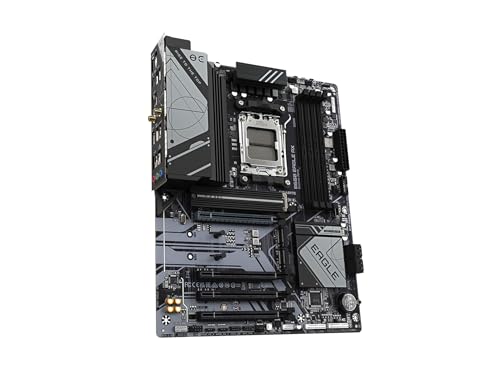 GIGABYTE B650 Eagle AX AM5 LGA 1718 AMD B650 ATX  DDR5 Triple M 2  PCIe 5 0  USB 3 2 Gen2x2 Type C  AMD Wi Fi 6E  Realtek GbE LAN