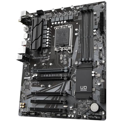 GIGABYTE B660 DS3H AX DDR4 B660 Intel LGA 1700 ATX Motherboard with DDR4  Dual M 2  2 x PCIe 4 0  USB 3 2 Gen2 Type C  2 5GbE LAN  Renewed 