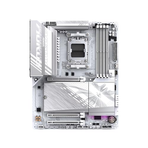 GIGABYTE B850 AORUS Elite WIFI7 ICE AMD AM5 LGA 1718 Motherboard ATX DDR5 3X M 2 PCIe 5 0 USB C WIFI7 2 5GbE LAN EZ Latch 5 Year Warranty