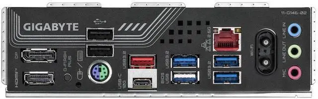 GIGABYTE B850 GAMING X WIFI6E AMD AM5 LGA 1718 Motherboard  ATX  DDR5  3x M 2  PCIe 5 0  USB C  WIFI6E  2 5GbE LAN  EZ Latch  5 Year Warranty