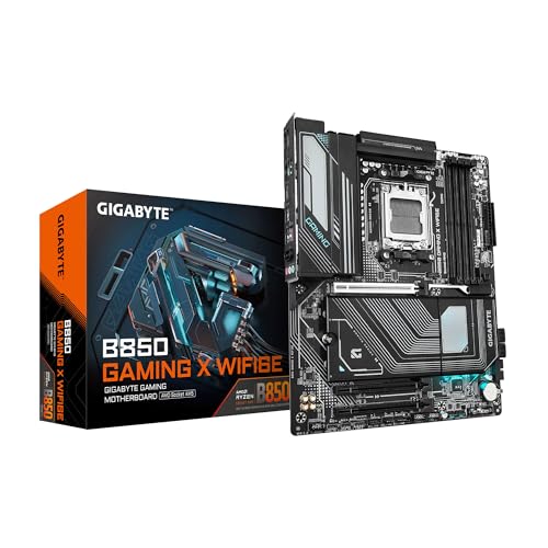 GIGABYTE B850 Gaming X WIFI6E AMD AM5 LGA 1718 Motherboard  ATX  DDR5  3X M 2  PCIe 5 0  USB C  WIFI6E  2 5GbE LAN  EZ Latch  5 Year Warranty