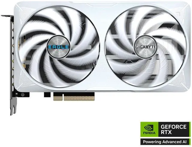 GIGABYTE Eagle GeForce RTX 5060 Ti 16GB GDDR7 PCI Express 5 0 x8 ATX Graphics Card GV N506TEAGLEOC ICE 16GD