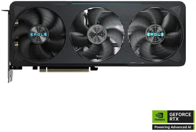 GIGABYTE Eagle GeForce RTX 5070 12GB GDDR7 PCI Express 5 0 ATX Graphics Card GV N5070EAGLE OC 12GD