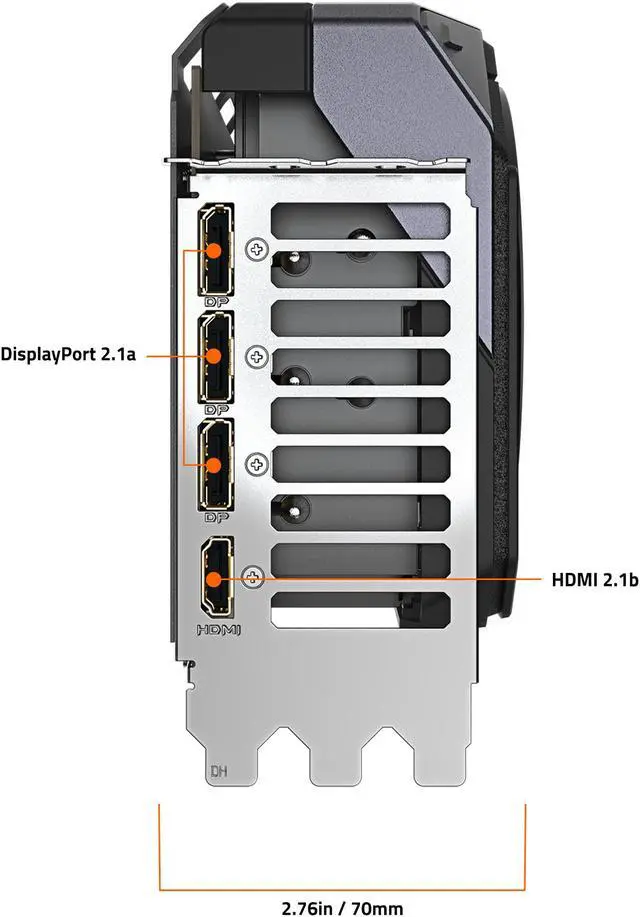 GIGABYTE Gaming GeForce RTX 5070 Ti 16GB GDDR7 PCI Express 5 0 ATX Graphics Card GV N507TGAMING OC 16GD
