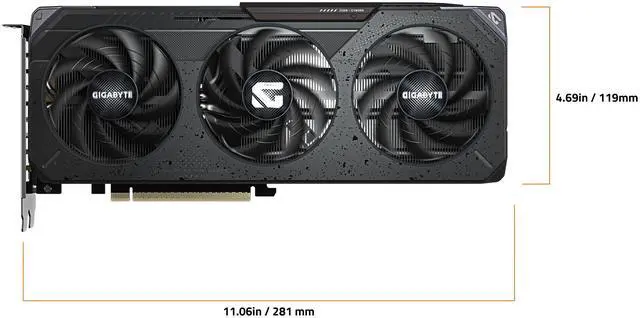 GIGABYTE Gaming GeForce RTX 5060 8GB GDDR7 PCI Express 5 0 Graphics Card GV N5060GAMING OC 8GD