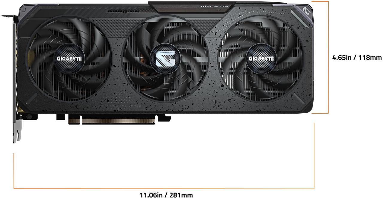 GIGABYTE Gaming Radeon RX 9060 XT 16GB GDDR6 PCI Express 5 0 x16 ATX Graphics Card GV R9060XTGAMING 16GD RX 9060XT