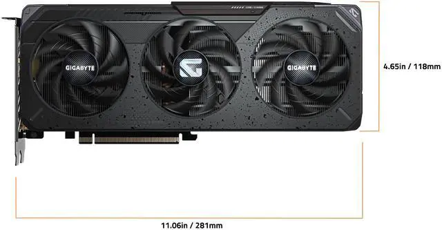 Tarjeta gráfica GIGABYTE Gaming Radeon RX 9060 XT de 16 GB GDDR6 PCI Express 5.0 x16 ATX GV-R9060XTGAMING OC-16GD RX 9060XT