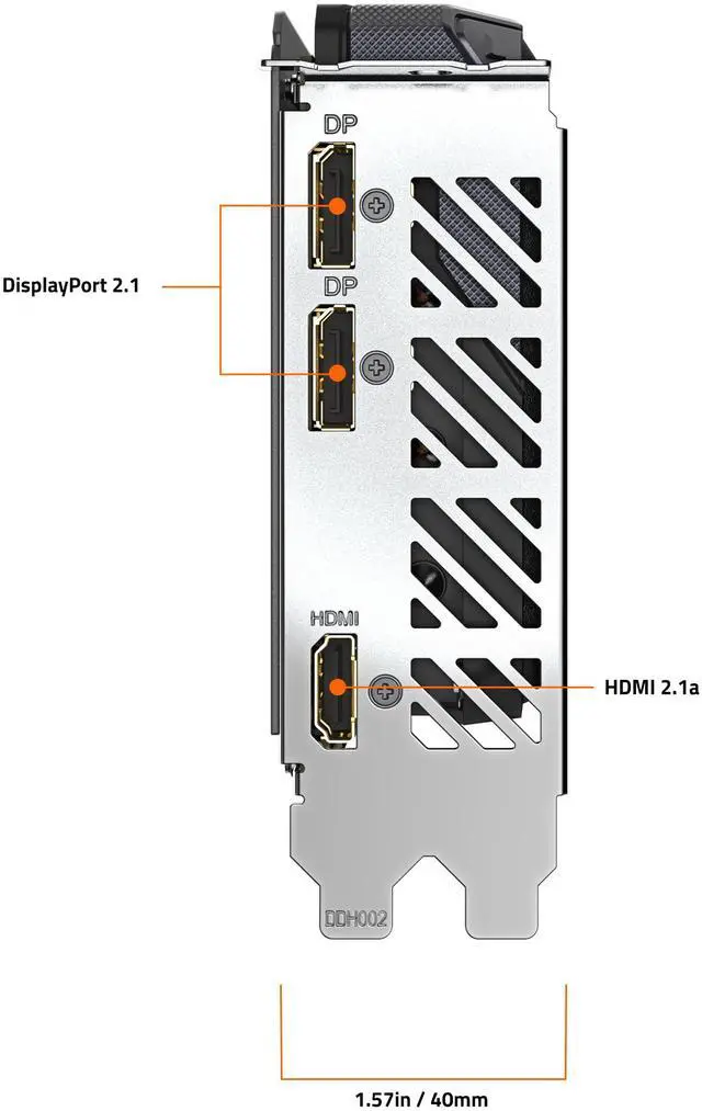 Tarjeta gráfica GIGABYTE Gaming Radeon RX 9060 XT 16 GB GDDR6 PCI Express 5.0 x16 ATX GV-R9060XTGAMING OC-16GD RX 9060XT