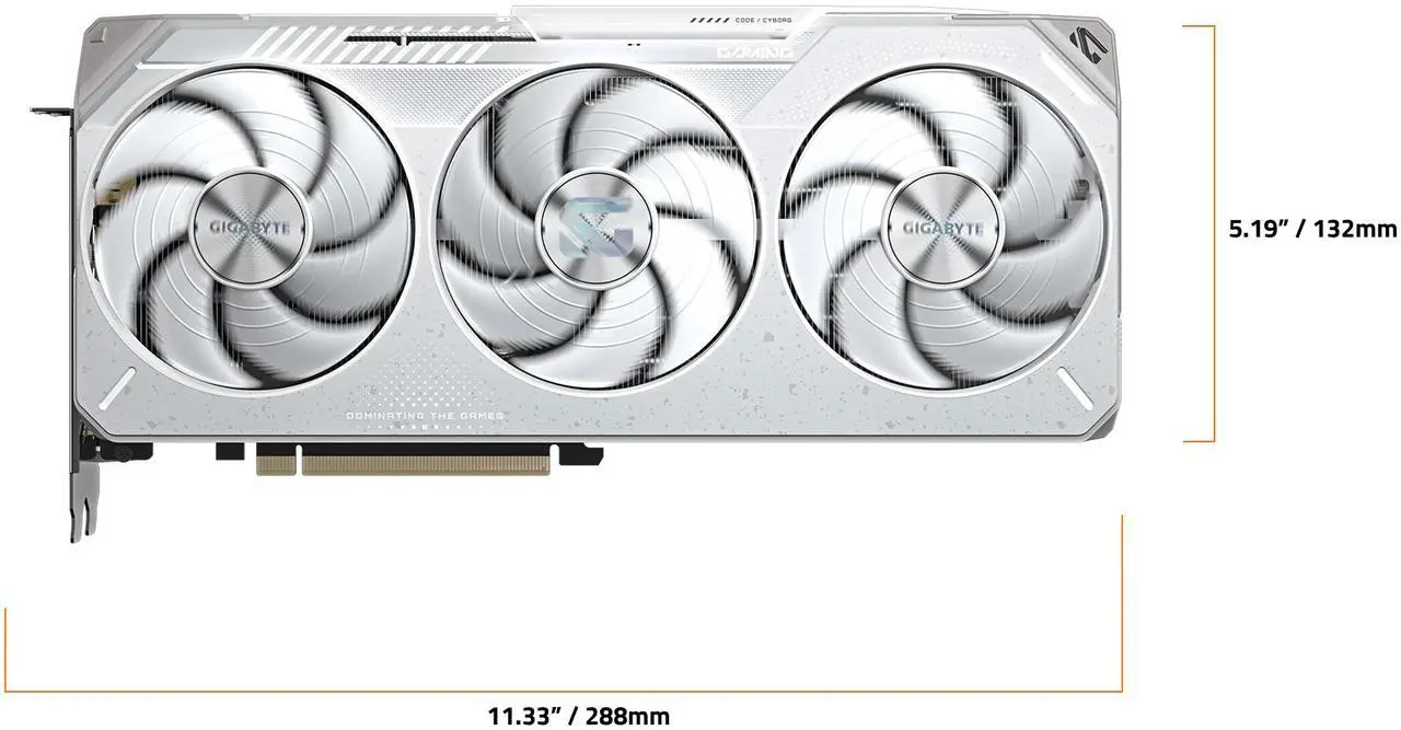 GIGABYTE Gaming Radeon RX 9070 XT 16GB GDDR6 PCI Express 5 0 x16 Graphics Card GV R907XGAMINGOCICE 16GD