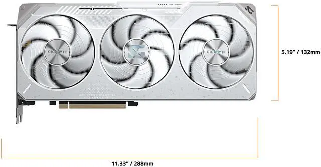 GIGABYTE Gaming Radeon RX 9070 XT 16GB GDDR6 PCI Express 5 0 x16 Graphics Card GV R907XGAMINGOCICE 16GD