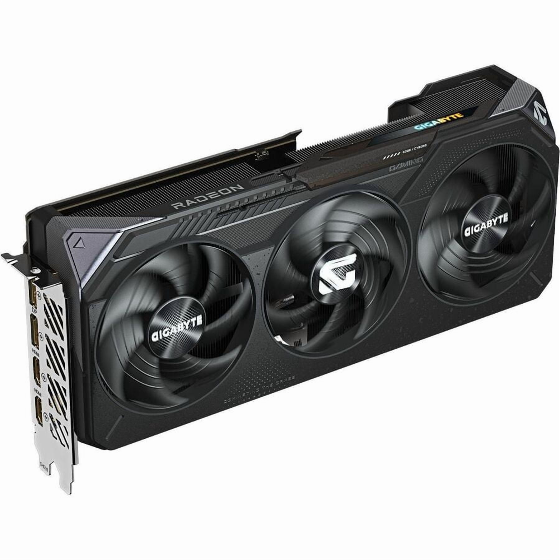 GIGABYTE Gaming Radeon RX 9070 XT 16GB GDDR6 PCI Express 5 0 x16 Graphics Card GV R9070XTGAMING OC 16GD  Black