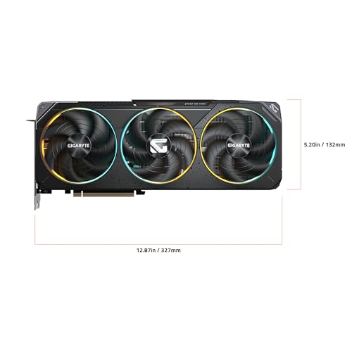 GIGABYTE GeForce RTX 5070 Gaming OC 12G Graphics Card  12GB 192 bit GDDR7  PCIe 5 0  WINDFORCE Cooling System  GV N5070GAMING OC 12GD Video Card