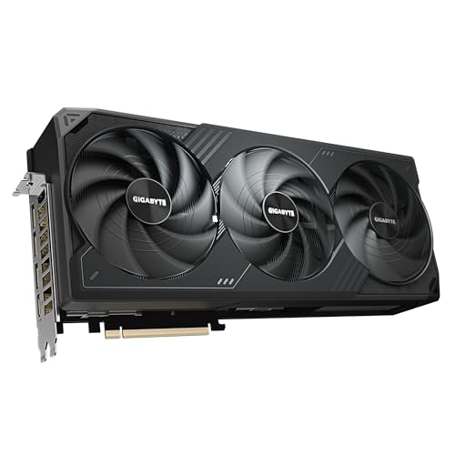 GIGABYTE GeForce RTX 5090 WINDFORCE OC 32G Graphics Card   32GB GDDR7  512 Bits  PCI E 5 0  2467MHz Core Frequency  3 x DP 2 1a  1x HDMI 2 1b  NVIDIA DLSS 4  GV N5090WF3OC 32GD