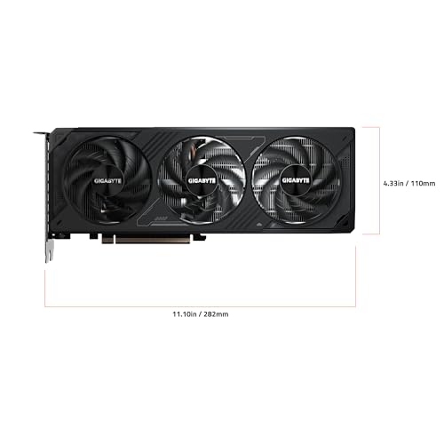 GIGABYTE GeForce RTX 5070 WINDFORCE OC SFF 12G Graphics Card  12GB 192 bit GDDR7  PCIe 5 0  WINDFORCE Cooling System  GV N5070WF3OC 12GD Video Card