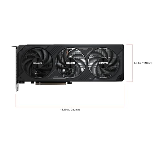 GIGABYTE Tarjeta gráfica GeForce RTX 5070 WINDFORCE SFF 12G, 12 GB 256 bits GDDR7, PCIe 5.0, sistema de refrigeración WINDFORCE, tarjeta de video GV-N5070WF3-12GD