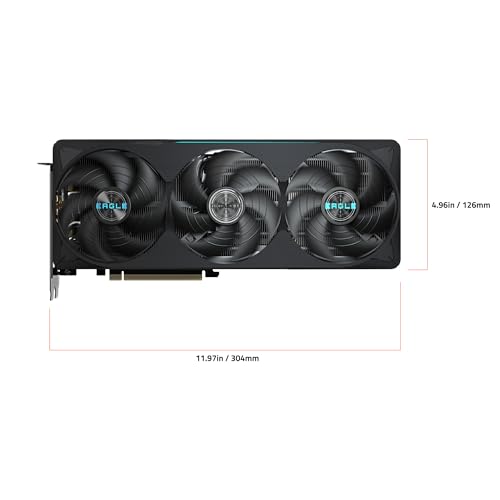 GIGABYTE GeForce RTX 5070 Ti Eagle OC SFF 16G Graphics Card  16GB 256 bit GDDR7  PCIe 5 0  WINDFORCE Cooling System  GV N507TEAGLE OC 16GD Video Card